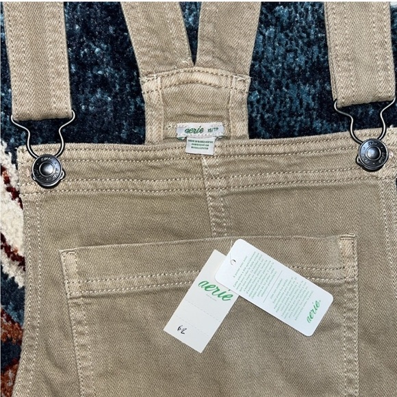 Aerie Tan Overalls - Picture 4 of 6